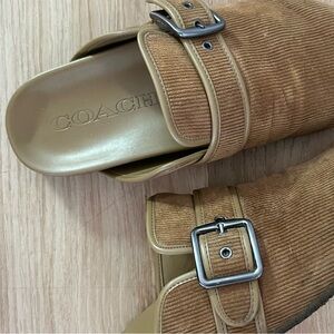 Coach Men’s Tan Slip-On Shoes